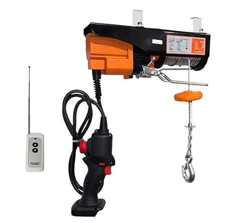 Stahlbruck Akku-Seilzug ASZ 250/500 mit Fernbedienung (kompatibel mit Maktia 18 V Akkus - nicht im Lieferumfang enthalten) von Stahlbruck