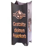 Feuerkorb 80cm Selbst Gestalten von Stahlfieber
