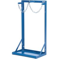 fetra® Stahlflaschen-Ständer, 2 Flaschen, 40-50 Liter von fetra®