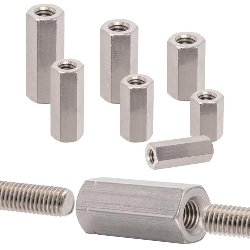 Stahlia Gewindemuffe M8 x 40mm Distanzhülsen Edelstahl (1 Stück) Einschraubmutter DIN 6334 Abstandshalter Hülsenmutter Sechskant Verbindungsmutter Gewindehülse Langmutter Stahlia Gewindemuffe M8 x 40mm Distanzhülsen Edelstahl (1 Stück) Einschraubmutter DIN 6334 Abstandshalter Hülsenmutter Sechskant Verbindungsmutter Gewindehülse Langmutter von Stahlia