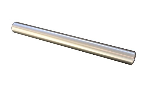 Stahligator Edelstahl Teigroller Solidum 42,4 mm Durchmesser - 45 cm Länge - Produkt aus Deutscher Fachwerkstatt von Stahligator