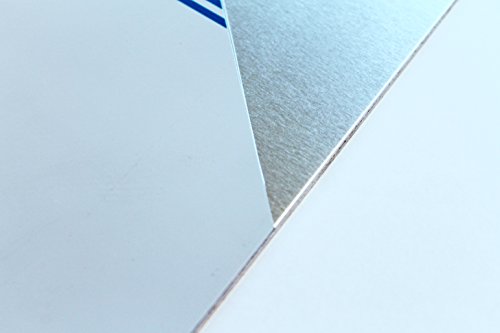 Stahligator 5 mm Aluminium Tafel Alublech Blech Blechzuschnitt 100 mm x 100 mm von Stahligator