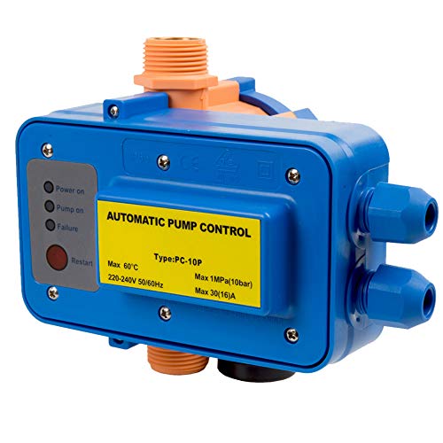 PC-10P Druckschalter/Pumpensteuerung 1 Zoll bis 10 bar für Pumpen bis 2200W PC-10P Druckschalter/Pumpensteuerung 1 Zoll bis 10 bar für Pumpen bis 2200W von Stahlmann & Sachs