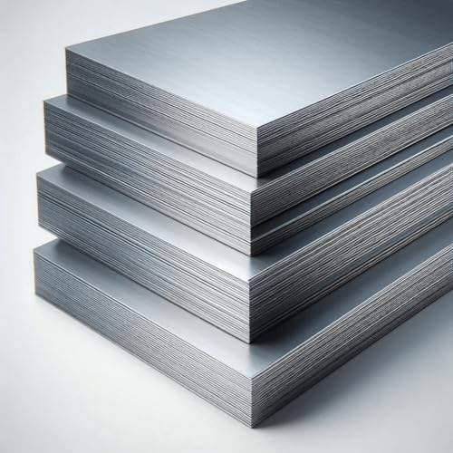 1mm Stahlblech Feinblech DC01 Platten Zuschnitte 100mm x 200mm (10cm x 20cm) von Stahlog