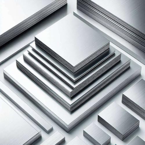 Edelstahl Blech Flachmaterial Streifen von Stahlog, 1.4301, AISI 304(V2A), Stärke: 2 mm, Maße: 100 x 1000mm von Stahlog
