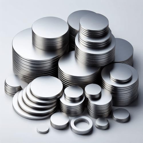 Stahl Ronde Ankerplatte Scheibe Bodenplatte Platte Rohling Blech Ø 80 x 3mm von Stahlog