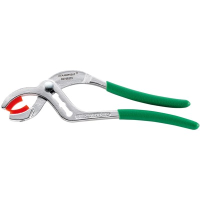 Connectorzange L.230mm Kopf verchromt Griffe mit Kunststoff-Überzug von Stahlwille