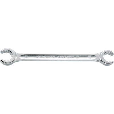 Offener Doppelringschlüssel abgew. OPEN-RING SW.3/4 x 1" L.232mm von Stahlwille