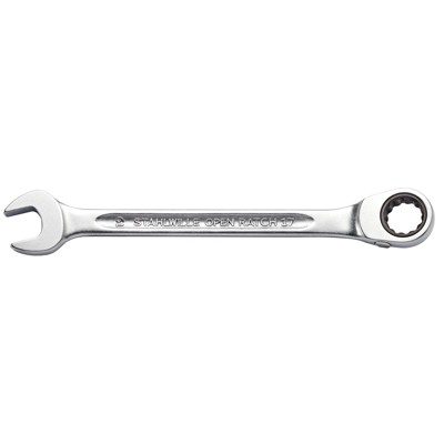 Ratschen-Ringmaulschlüssel OPEN-RATCH SW.9mm L.150mm von Stahlwille