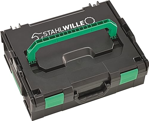STAHLWILLE L-BOXX 136 | Werkzeugkasten Werkezugkoffer leer | aus robustem ABS-Kunststoff, schwarz von STAHLWILLE