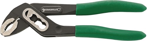 STAHLWILLE Profi Mini-Wasserpumpenzange 125 mm | kleine Rohrzange, 4-fache Schnelleinstellung, Klemmschutz | Made in Germany von STAHLWILLE