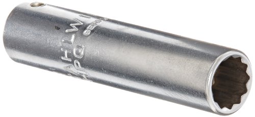 STAHLWILLE Nr. 40aDL Steckschlüsseleinsatz 6,3 mm (1/4") Schlüsselweite 5/16" L.50 mm AS-drive, HPQ-Hochleistungsstahl, verchromt von STAHLWILLE