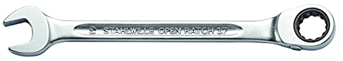 Stahlwille 41171818 Ratschen-Ringmaulschlüssel OPEN-RATCH von Stahlwille
