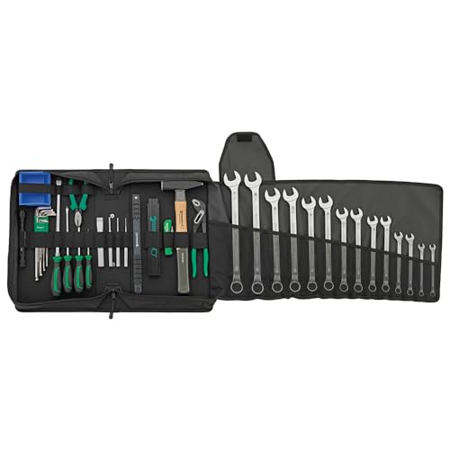 STAHLWILLE Werkzeug Set Agrar 38-tlg. in Textiltasche l Bordwerkzeug-Satz Traktor und Landmaschinen l Schraubenschlüssel, Schraubendreher, Hammer, Zangen STAHLWILLE Werkzeug Set Agrar 38-tlg. in Textiltasche l Bordwerkzeug-Satz Traktor und Landmaschinen l Schraubenschlüssel, Schraubendreher, Hammer, Zangen von STAHLWILLE