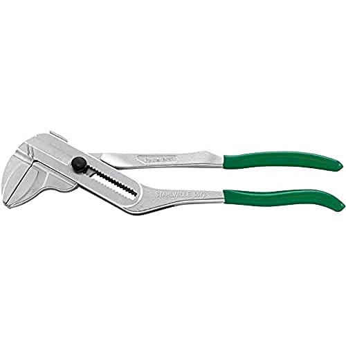 Stahlwille 6573 5 180 Zangenschlüssel PowerGRIP | Länge 192 mm | Schnelleinstellung | 2in1 – Zange und Schraubenschlüssel | patentiert, Made in Germany von STAHLWILLE