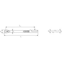 Stahlwille 721 Quick Drehmomentschlüssel Standard MANOSKOP® mit fest eingebauter Knarre von Stahlwille
