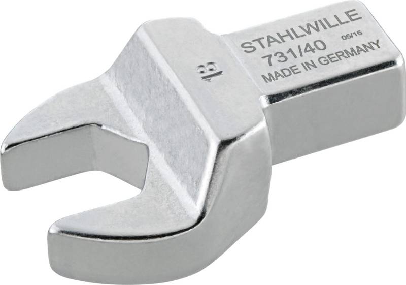 Stahlwille 731 A/40 13/16 Maul Einsteckwerkzeug Schlüssel 14 X 18 Mm 58614042  B-Ware von Stahlwille