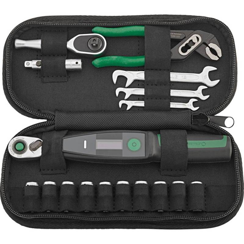 Stahlwille Fahrradwerkzeug Set Kit Fahrrad Werkzeug Satteltasche 18 Tlg Tasche B-Ware von Stahlwille