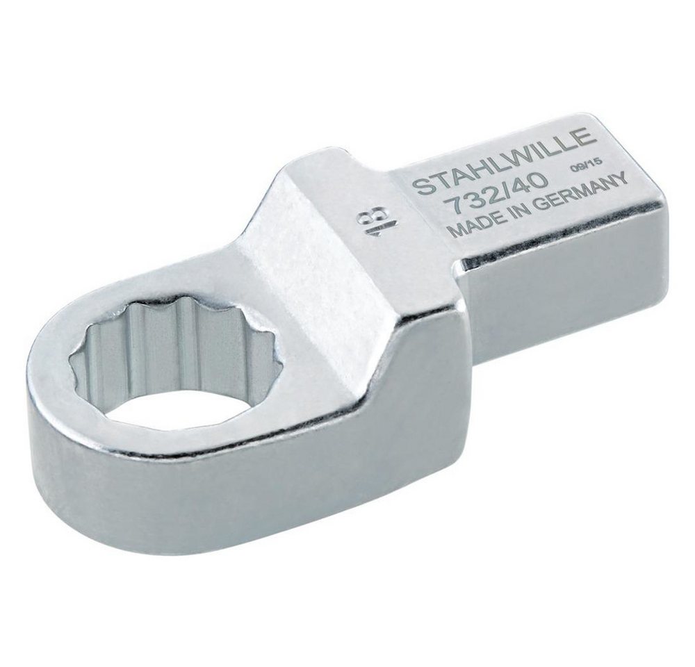 Stahlwille Ringschlüssel Einsteck-Ringschlüssel 14 mm 14 x 18 mm von Stahlwille