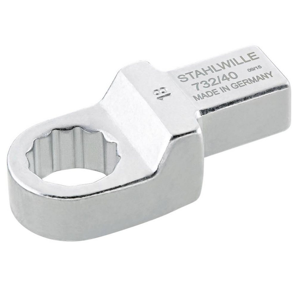 Stahlwille Ringschlüssel Ring-Einsteckwerkzeuge 13 mm für 14x18 mm 58224013 von Stahlwille