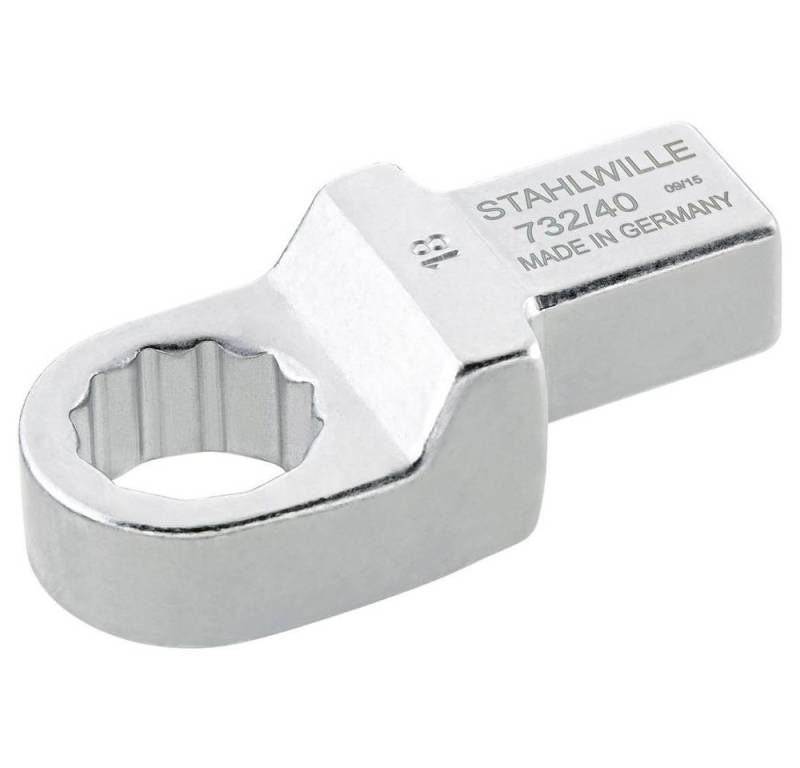 Stahlwille Ringschlüssel Ring-Einsteckwerkzeuge 13 mm für 14x18 mm 58224013 von Stahlwille