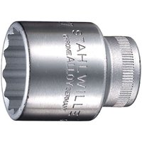 50 27 03010027 Doppelsechskant Steckschlüsseleinsatz 27 mm 1/2 (12.5 mm) - Stahlwille von Stahlwille