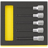Stahlwille TCS 54KK/5 INHEX-Schraubendrehereinsätz e-Satz 1/2" von Stahlwille