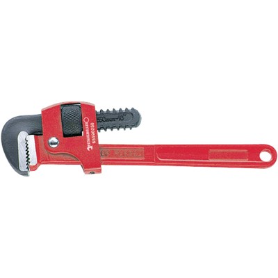 „Stillson“-Rohrzange Größe 14'' L.350mm max.49mm schwarz, poliert, Griffe rot von Stahlwille