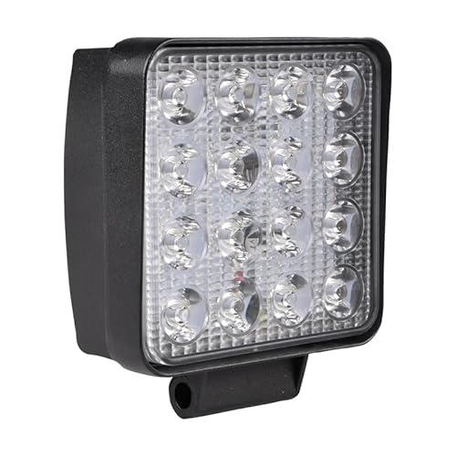 Stak by Velamp Quadratische Arbeitsleuchte 12/24 V, 48 W und 2800 Lumen, IP67. Schwarz Stak by Velamp Quadratische Arbeitsleuchte 12/24 V, 48 W und 2800 Lumen, IP67. Schwarz von STAK