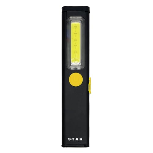 Stak by Velamp STEALTH: 3W wiederaufladbare LED-Taschenlampe, extra schlank aus Aluminium. Schwarz. Stak by Velamp STEALTH: 3W wiederaufladbare LED-Taschenlampe, extra schlank aus Aluminium. Schwarz. von STAK