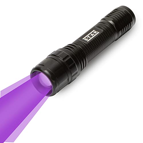 STAK HORATIO: 3W LED + UV-Taschenlampe. Zoom-Funktion. Aus Aluminium. von STAK