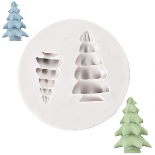 3D Weihnachtsbaum Silikon Form Weihnachtsbaum Kerze Form Kiefer Baum Silikon Form Baum geformte Schokolade Form von Stakee