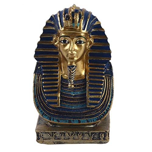 Ägyptische Pharao -Statue Ägyptischer König Tutanchamun Figur Harz Figuren Statue Büste Ägypten Statue Harz Wohnkultur von Stakee