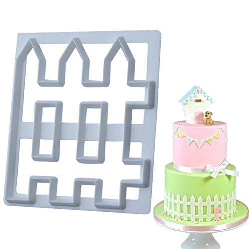 Holz Zaun Form Zaun Kuchen Form Zaun Silikon Form Zaun Cookie Cutter Fondant Zaun Form Kuchen Grenze Dekorieren Form von Stakee