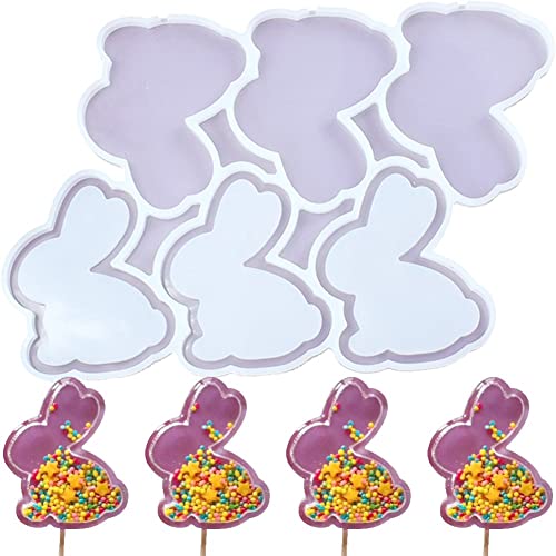 Osterhase Lollipop Form Bunny Silikon Form Schokolade Süßigkeiten Form Kaninchen geformte Backform Kuchen Dekorieren Form Osterhase Lollipop Form Bunny Silikon Form Schokolade Süßigkeiten Form Kaninchen geformte Backform Kuchen Dekorieren Form von Stakee