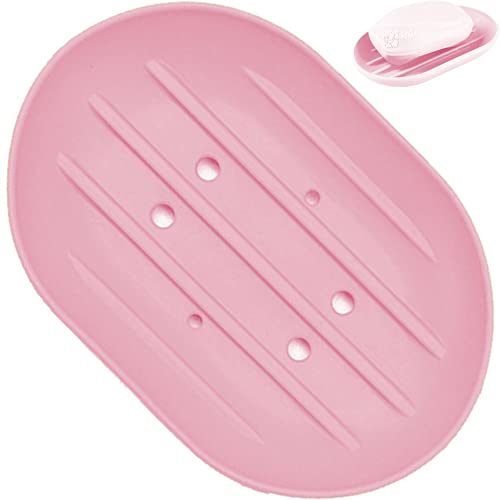 Silikon -seifenplatte Badezimmerschwamm Halterhalter Süßigkeiten Farbseife Halbschlüssel Seifenhalter Badezimmer Seifenschale Silikon -seifenplatte Badezimmerschwamm Halterhalter Süßigkeiten Farbseife Halbschlüssel Seifenhalter Badezimmer Seifenschale von Stakee