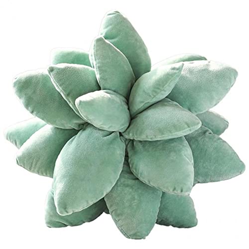 Stakee 3D Sukkulente Kissen Dekorative Wurfkissen Plüsch Sukkulente Pflanzenkissen Grüne Pflanzen Kissen Für Heimzimmerdekoration von Stakee