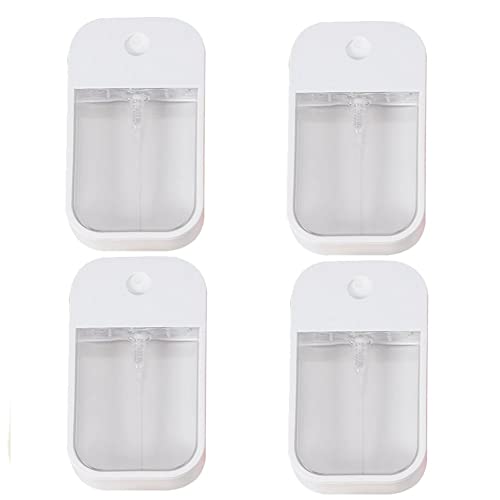 Stakee 4pcs 45 Tragbare Sprühflaschen Nachfüllbare Duftflaschen Mini Desinfektionsmittel Alkoholflasche Leerer Kosmetischer Behälter von Stakee