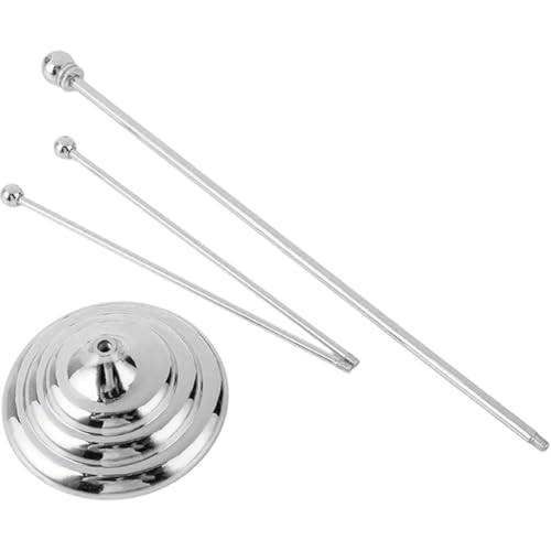 Stakee Fahnenmastbasis Aus Metall, Desktop-Ornamente, Y-förmiger Desktop-fahnenmasthalter, Kleiner Flaggenständer, Fahnenmast-Schreibtisch-displayhalter Für Die Tischdekoration Im Büro von Stakee