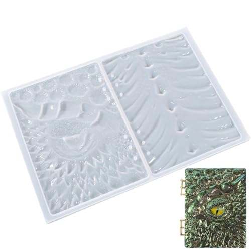Stakee Harzformen Für Notizbuchhüllen, DIY-epoxidharzform, Drachenauge, Geprägte Notizblockhülle, Silikonguss, DIY-Form Stakee Harzformen Für Notizbuchhüllen, DIY-epoxidharzform, Drachenauge, Geprägte Notizblockhülle, Silikonguss, DIY-Form von Stakee