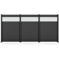 STAKET PRO Gartenzaun "Komplettzaun Paneel 150" LxH: 372,6x187 cm, 3 Elemente á 120 cm Breite + Flächendruck 84 STAKET PRO Gartenzaun "Komplettzaun Paneel 150" LxH: 372,6x187 cm, 3 Elemente á 120 cm Breite + Flächendruck 84 von Staket Pro