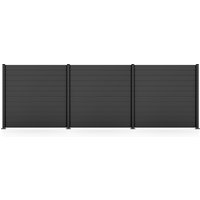 STAKET PRO Gartenzaun "Komplettzaun Paneel 150" LxH: 552,6x187 cm, 3 Elemente á 180 cm Breite STAKET PRO Gartenzaun "Komplettzaun Paneel 150" LxH: 552,6x187 cm, 3 Elemente á 180 cm Breite von Staket Pro