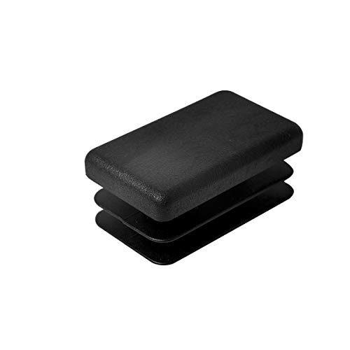STAL 10 Stück Endkappe Abdeckkappe Abschlusskappe Rohrkappe Rechteckkappe Schutzkappe (40x50mm -62.277/10 Stück) von Stal