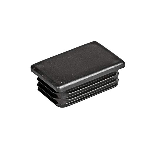 STAL 10 Stück Endkappe Abdeckkappe Abschlusskappe Rohrkappe Rechteckkappe Schutzkappe (40x60mm -62.230.02/10 Stück) von Stal