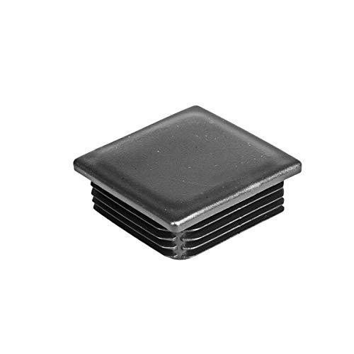 STAL Endkappe 10 Stück Abdeckkappe Abschlusskappe Rohrkappe Vierkantkappe Schutzkappe (35x35mm -62.206/10 Stück) von Stal
