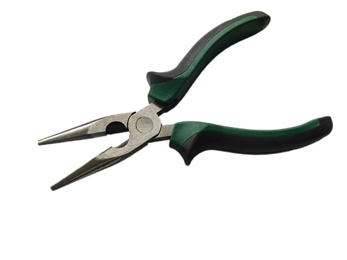 STALCO PREMIUM SPITZZANGE GERADE 160mm Cr-V Flachzange Langzange Zange Werkzeug von Stalco