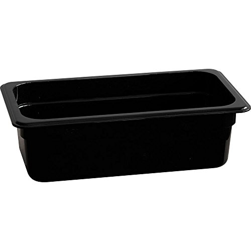 Gastronormbehälter, Polycarbonat, schwarz, GN 1/3 (100 mm) von Stalgast