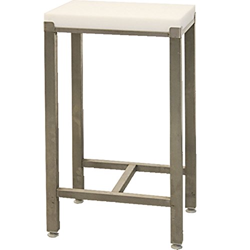 Stalgast Hackblock aus aus Polyethylen mit Untergestell, Abmessung 50 x 40 x 85 cm von Stalgast
