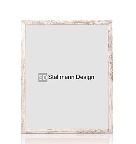 Stallmann Design Bilderrahmen 33x45 cm vintage Holz mit Acrylglas Rahmen-Breite 20mm Posterrahmen Wechselrahmen von Stallmann Design