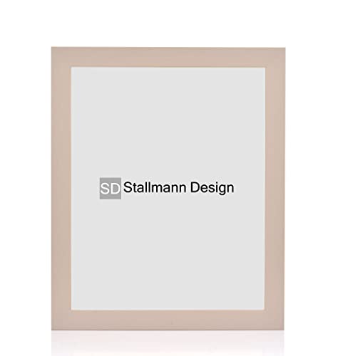 Stallmann Design Bilderrahmen 40x60 cm grau Holz mit Acrylglas Rahmen-Breite 40mm Posterrahmen Wechselrahmen von Stallmann Design